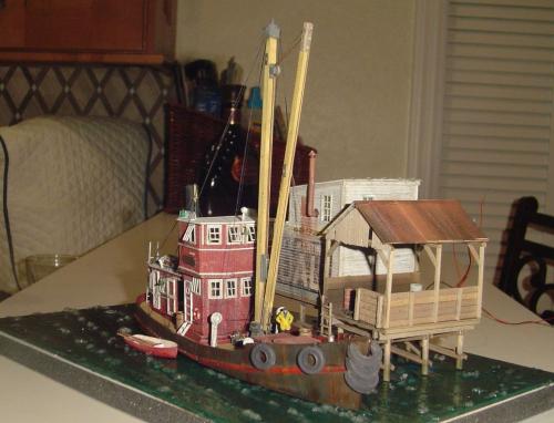 Seaport Model Works -Workboat H133W HO 