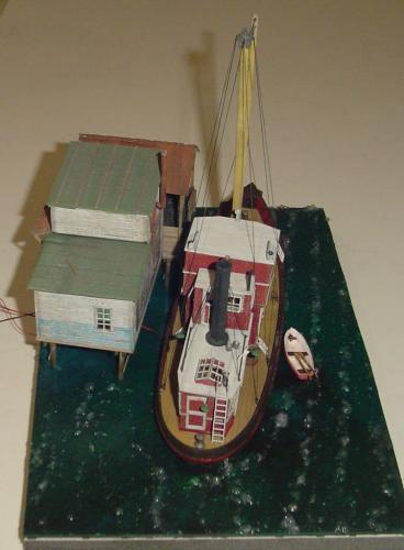 Seaport Model Works -Workboat H133W HO 