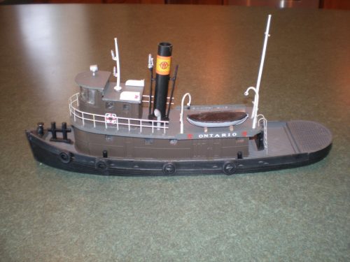 Stephen Scheick builds his Tug Boat Ontario using the H116 HO tug kit