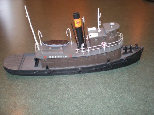 Tug Boat Ontario - using H116 HO Tug Exeter kit