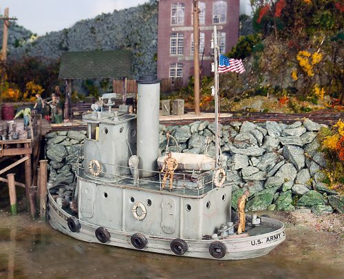 Mike modifies one of our Sylvan Tug kits